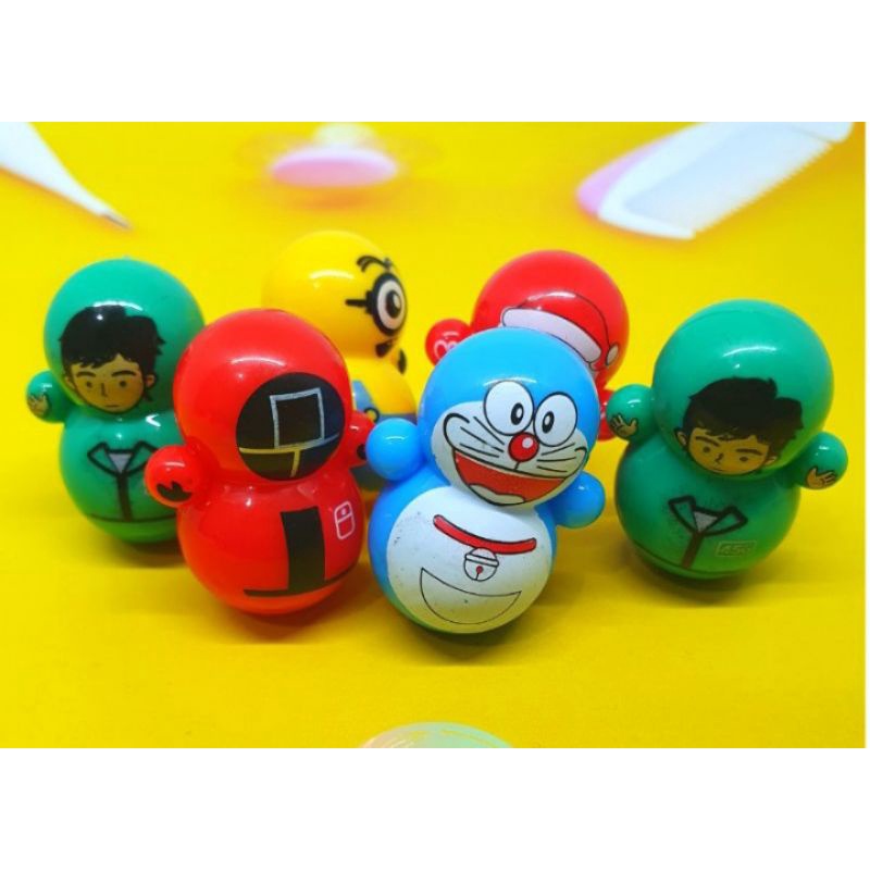 MAINAN BONEKA GOYANG TUMBLER DOLL KARAKTER/BONEKA SQUID GAME GOYANG