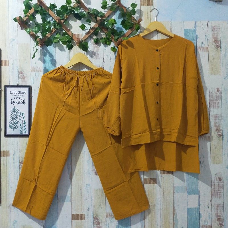 LD 110 SETCEL RAYON TWILL/ONE SET ANDIN/ SETCEL ANDIN-Andin st kunyit
