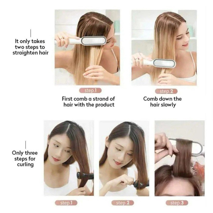 barokah gamis ZEHLME sisir dan catok rambut