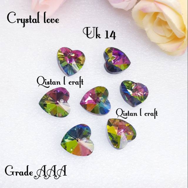 Crystal  14mm 12pcs