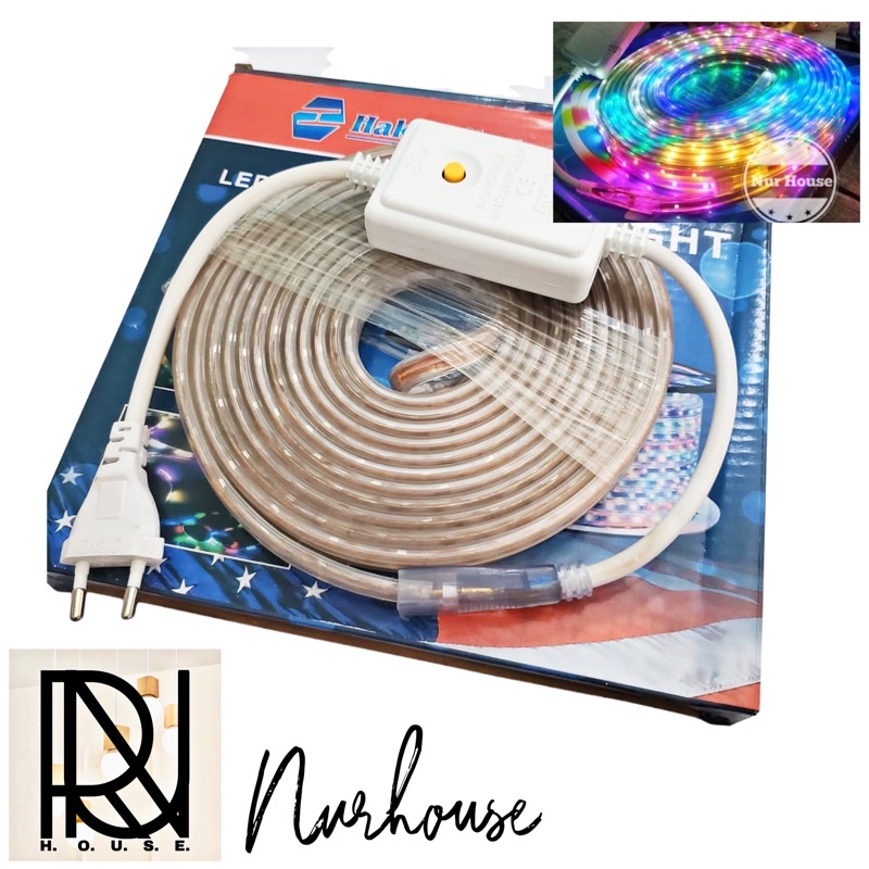 Lampu selang RGb 10 Meter led strip Rgb warna warni