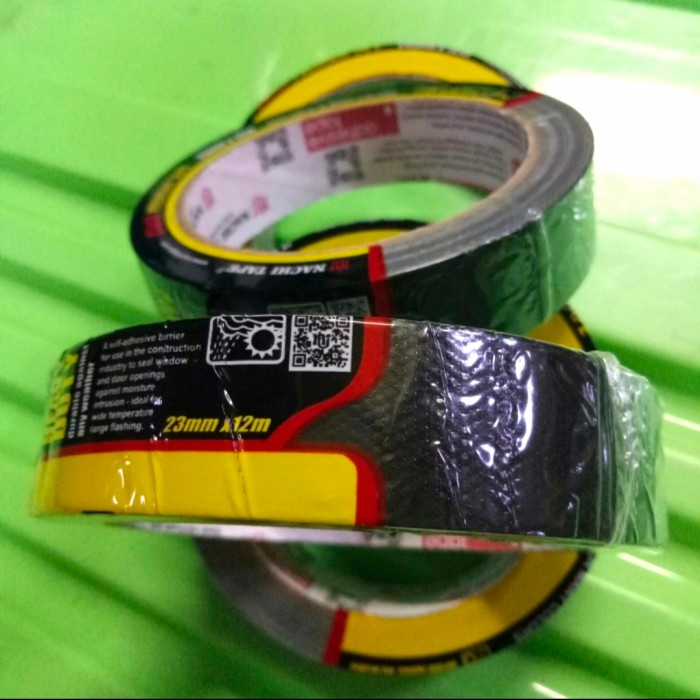 

Lakban Hitam NACHI 1 In X 12 m / Cloth Premium Tape / Lakban Kain