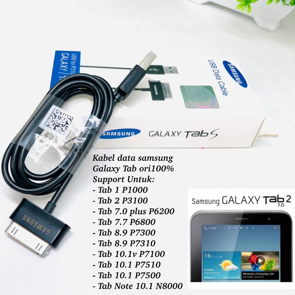 KABEL DATA SAMSUNG GALAXY TAB P3100 ORIGINAL