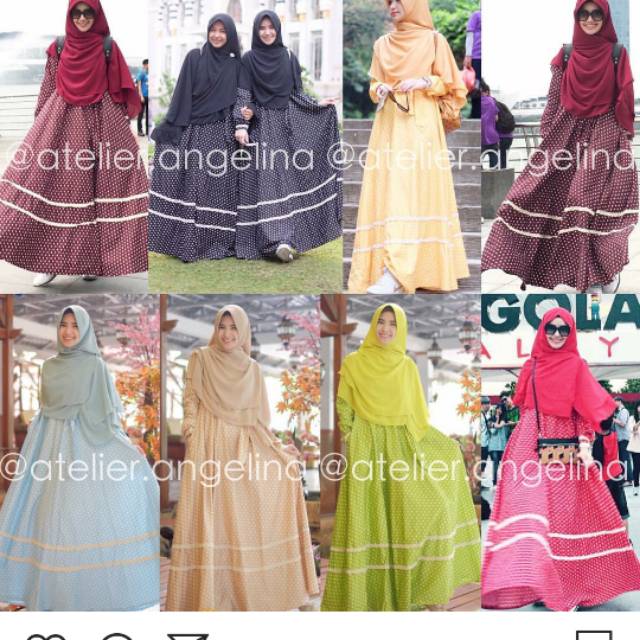 Preloved sabila polka atelier angelina