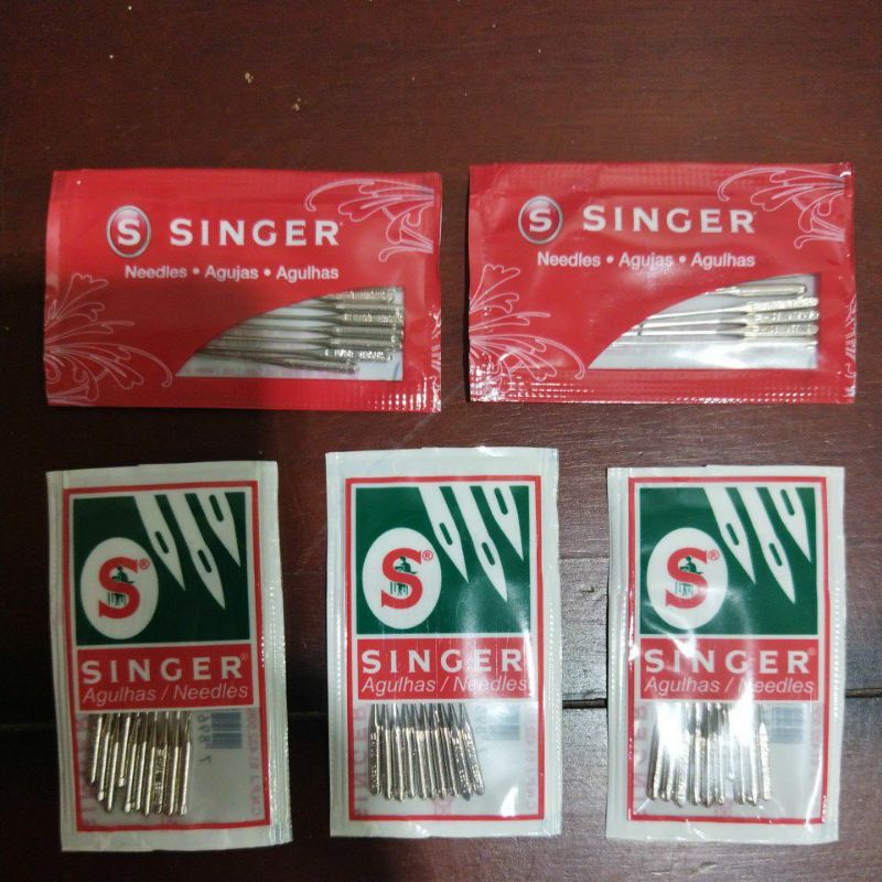 Jarum Mesin Jahit Singer Standard Ukuran 09 11 18 21