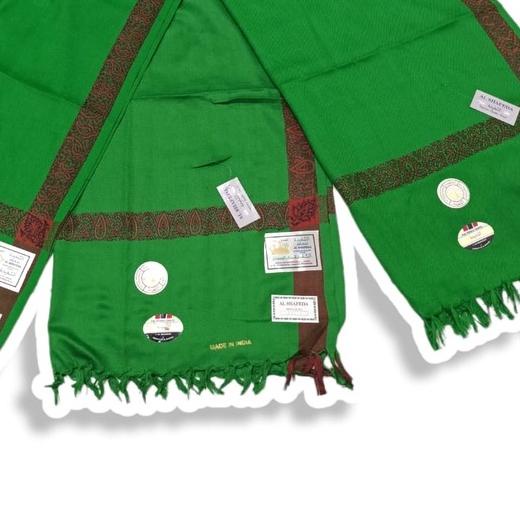 Sorban kashmiri hijau al shafeda/Shawl kashmiri hijau al shafeda 845F