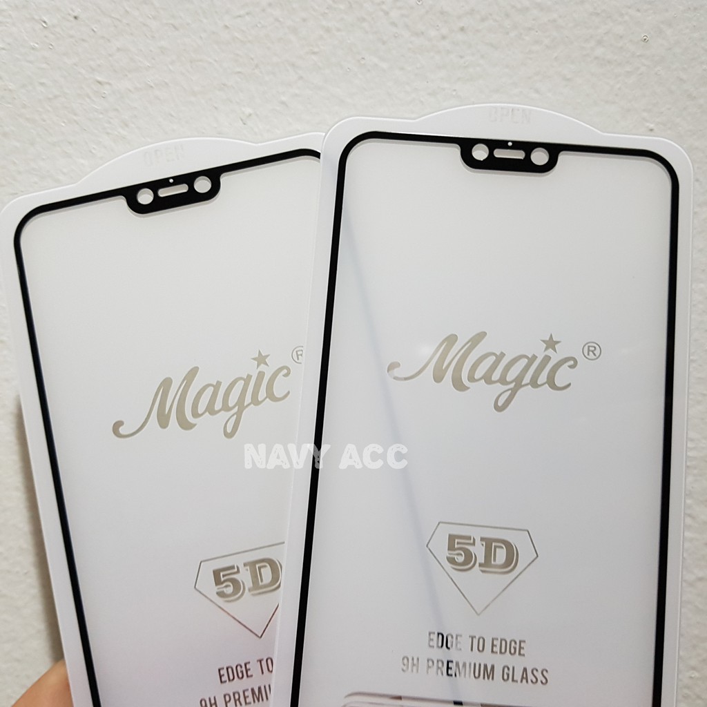 Tempered Glass 5D Vivo V9 - Tempered Glass Full Cover Vivo V9