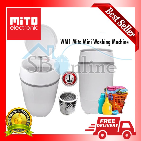 Mesin Cuci Mini WM1 Mito Mini Washing Machine