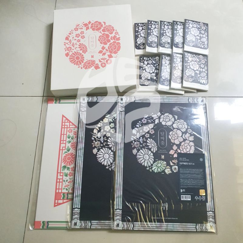 [READY] BTS Dalmajung Photocard PC Binder Flip Photo V Jimin Night Day Version