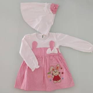  gamis  balita  anak  baju  muslim bayi gamis  rabbit gamis  bayi 
