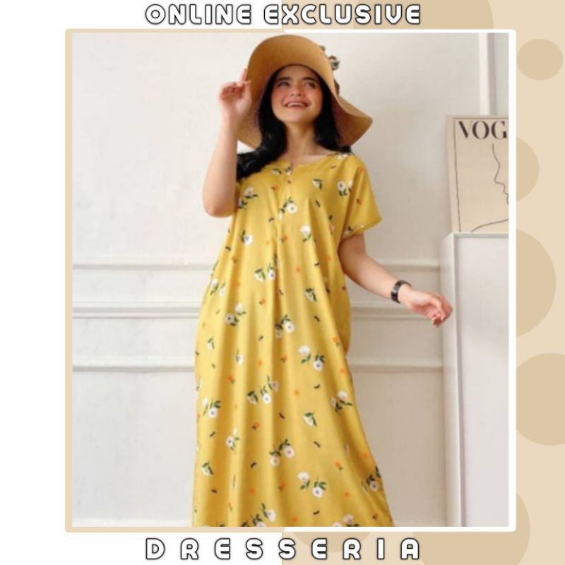 Toko murah medan /daster murah /Daster selutut Busui tidak Ruffle