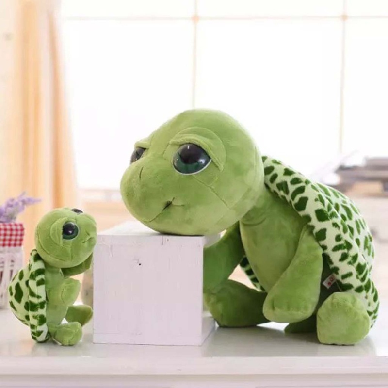 Mary Cute Big Eyes Lembut Untuk Kura Mainan Mewah Lovely Stuffed Tortoise Untuk Boneka Anak Ba