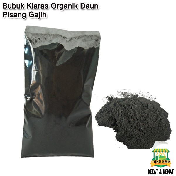 Pewarna Alami Kue Bubuk Klaras Daun Pisang Kepok Organik 20 Gram