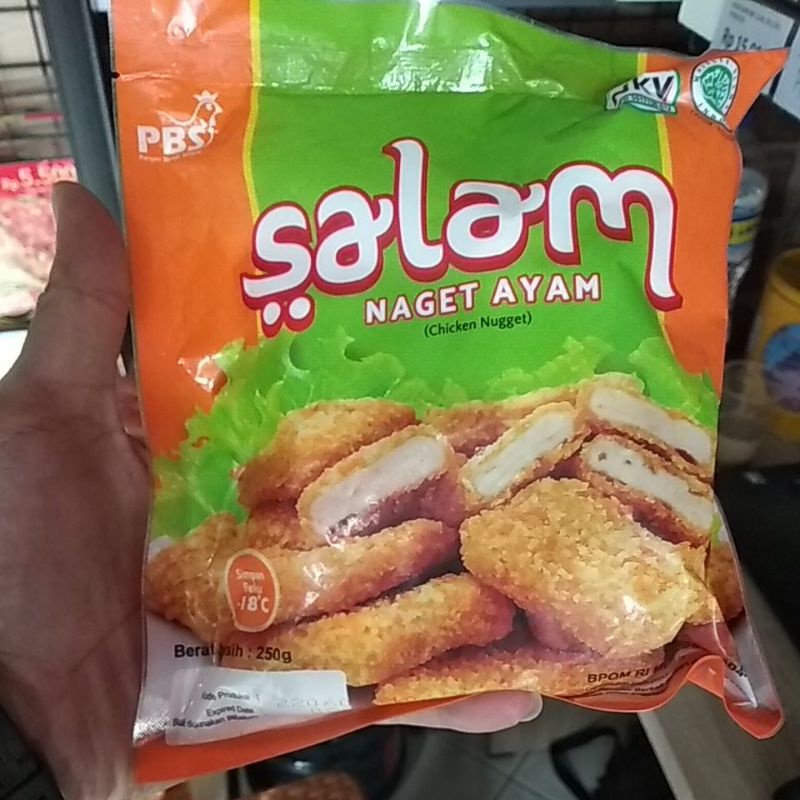 

SALAM NUGGET AYAM / CHICKEN NUGGET / 250 G