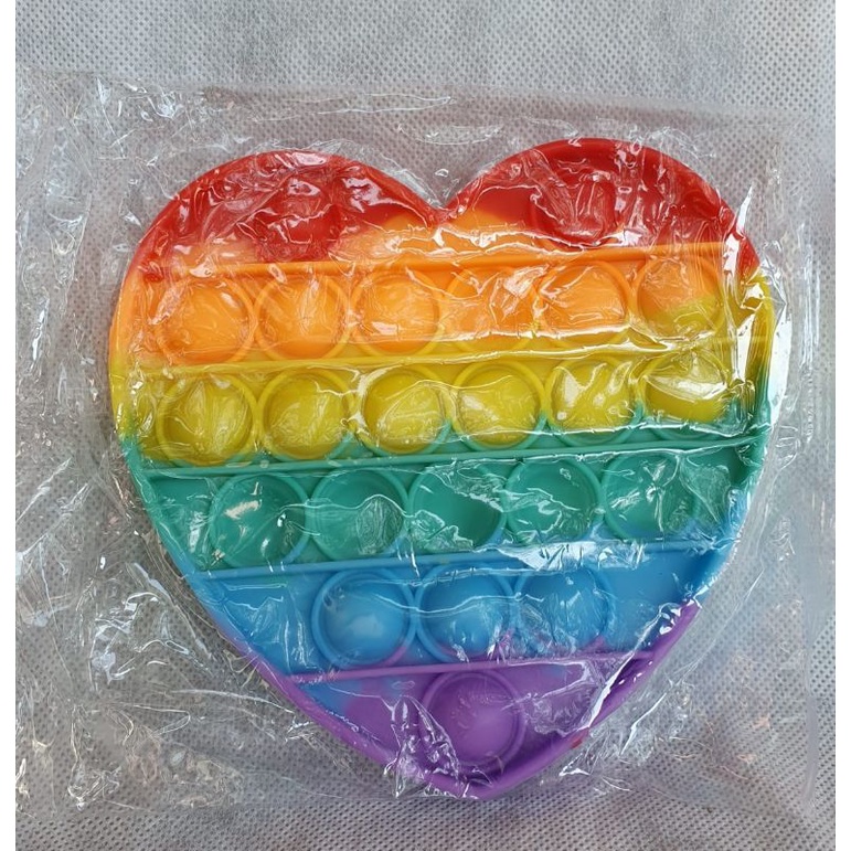 (Murah Lebay) POP IT RAINBOW UNICORN. Fidget pust pop its fidget Toy. #Bonus majalah anak-4