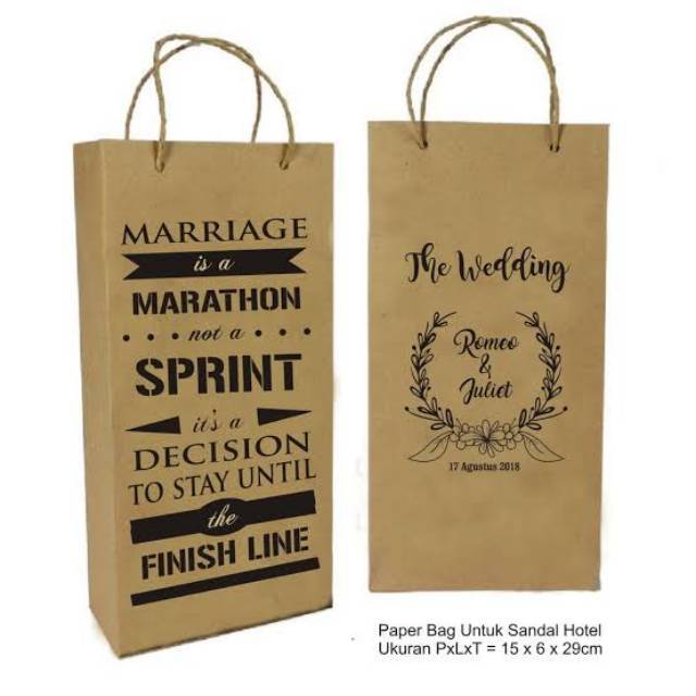 

Grosir Paper Bag Souvenir Sandal Distro Dll