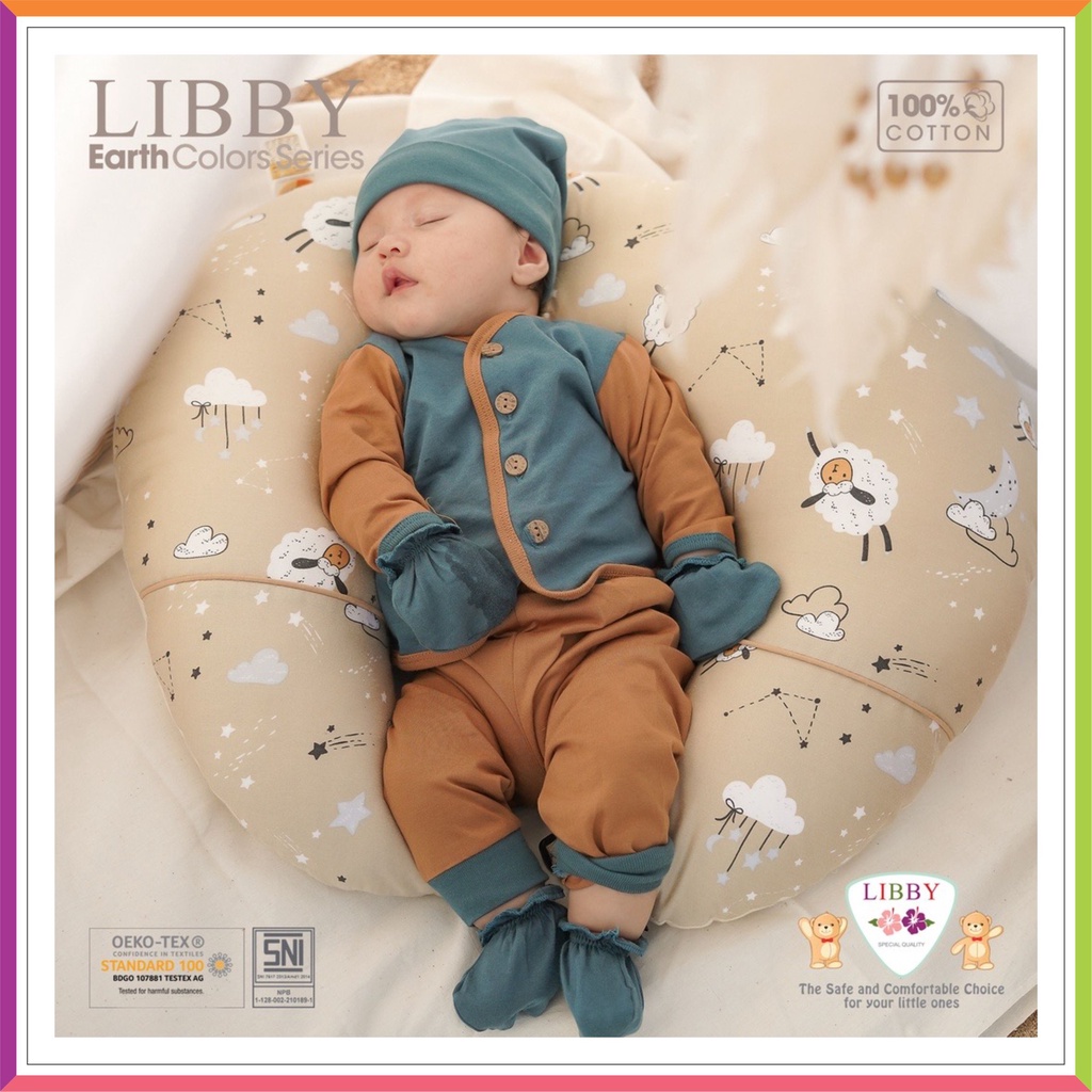 LIBBY COMFY SET KOMBINASI | EARTH COLOR SERIES | SETELAN LIBBY KANCING ❤ Fashionbabies ❤