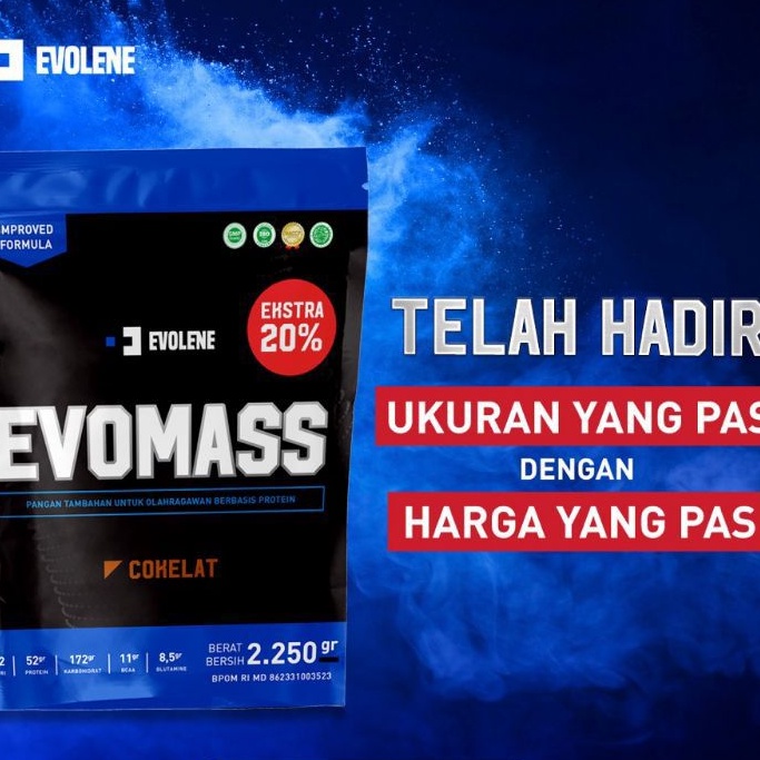 Evomass Rasa Coklat 5lbs/2.250kg