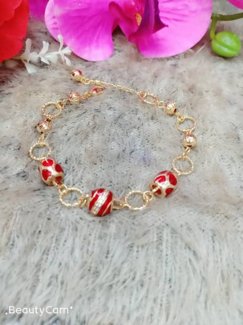 Xuping gelang Bola merah