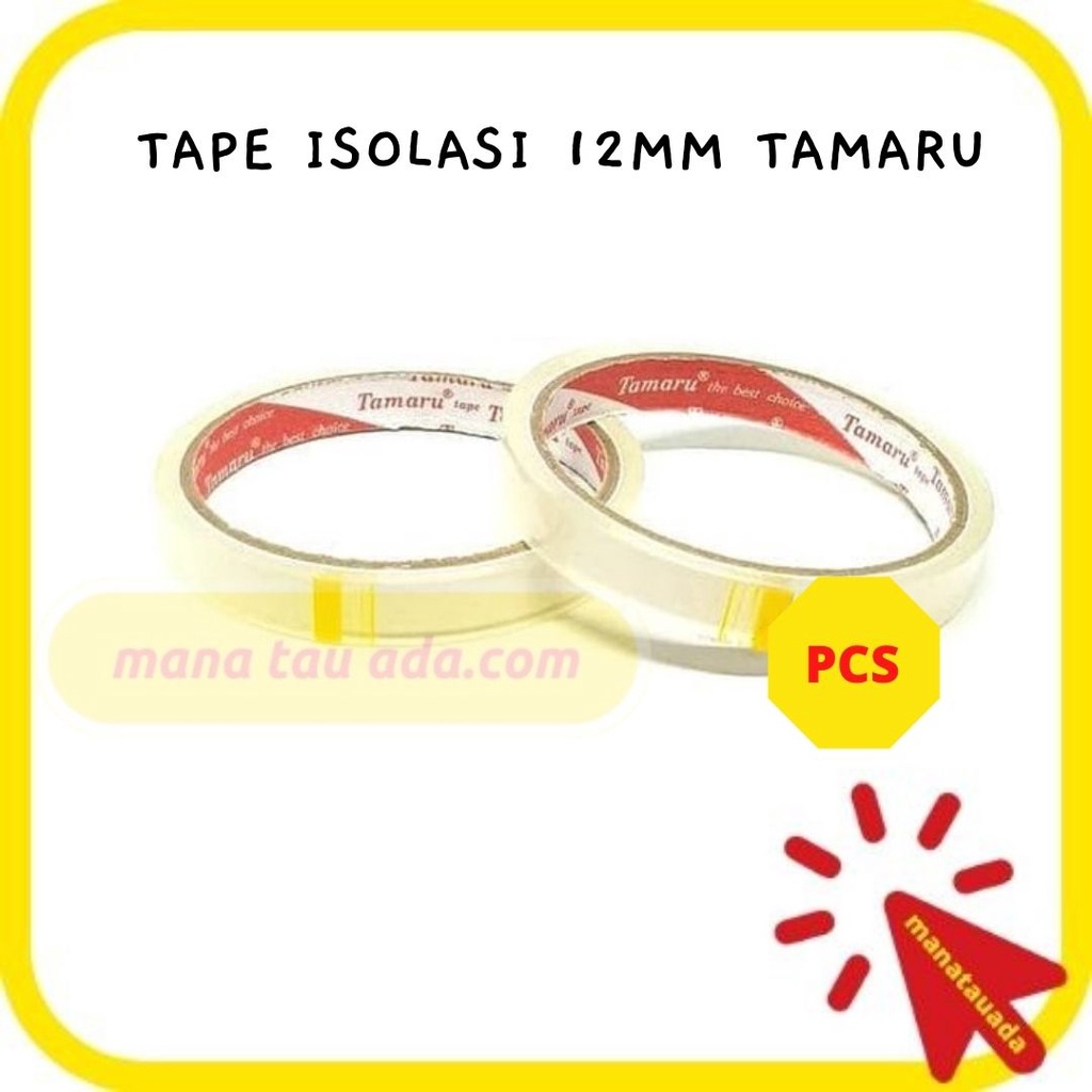 

TAPE / SOLASI BENING 1CM TAMARU 胶带