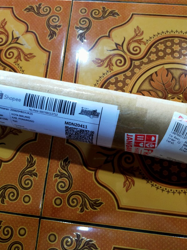 Stiker Tegel Hiasan Dinding Lantai Dapur Rumah Meja Kamar Tangga Rumah - Tg