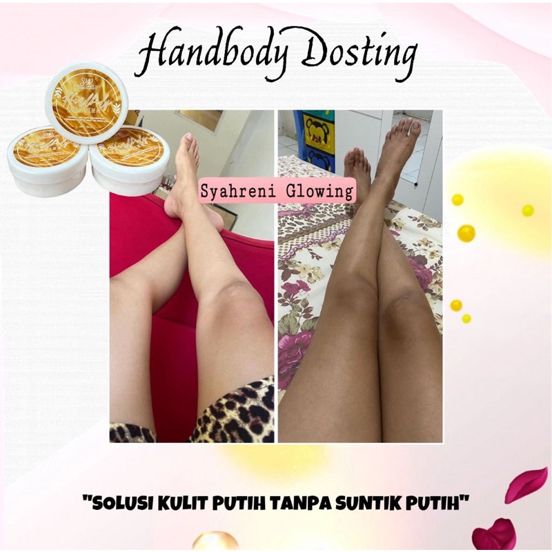 BISA (COD) SYAHRENI GLOWING HANDBODY DOSTING / SYR BODY LOTION DOSTING ORIGINAL