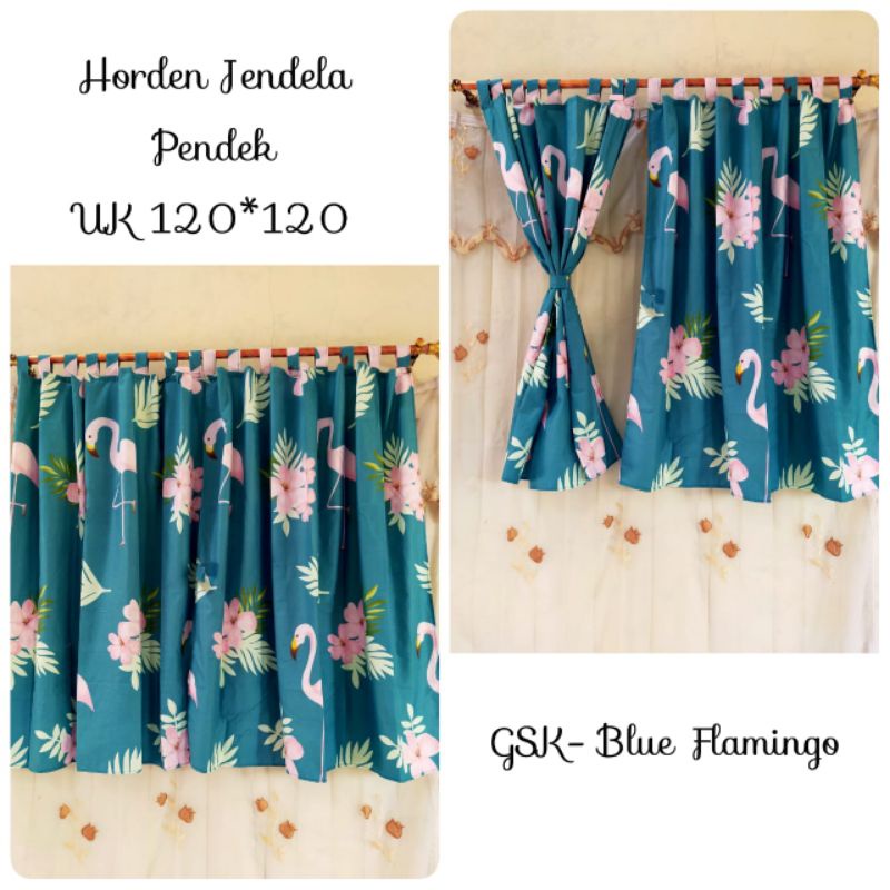 GORDEN JENDELA PENDEK 120X120