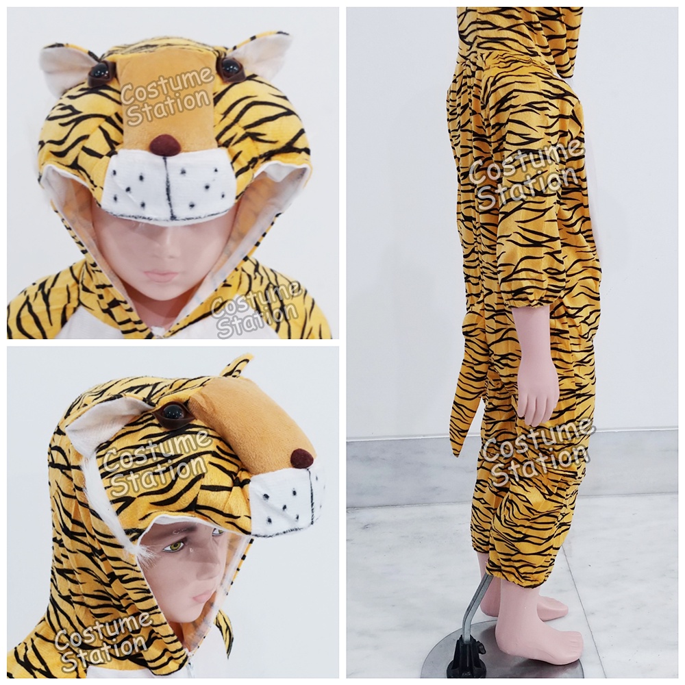 Kostum Onesie Tiger / Costume Macan Hewan Animal Binatang anak