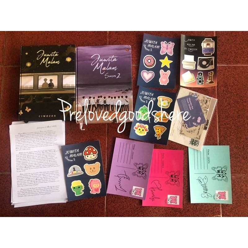 Novel AU TREASURE Juwita Malam JUWIMA Hard Cover CIWOZOX Season 1 2 Preloved
