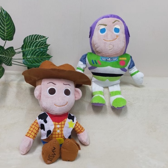 Boneka Woody/Boneka Buzz/Boneka Floppy Woody buzz 45cm/12"/Boneka Toystory/Boneka Andy/Boneka Karakt