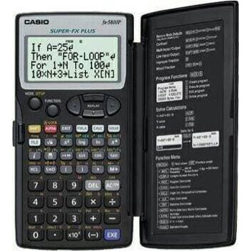 

Casio Calculator FX 5800 P 5800P Programmable Scientific Garansi Resmi Casio 1 Tahun OriginaL