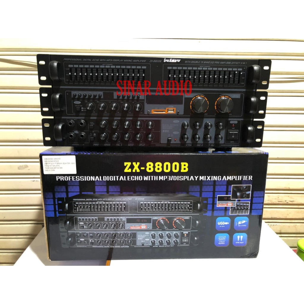 Power Amplifier Karaoke betavo ZX8800B ZX 8800B Bluetooth
