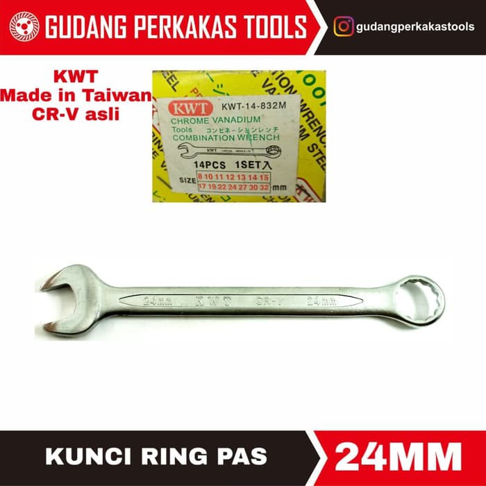 SBO Kunci ring pas KWT 24mm made in Taiwan (NOS) SEBELUM KEHABISAN