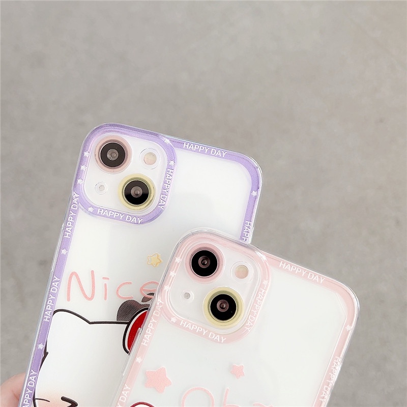 Soft Case Pelindung Lensa Kamera Bahan Silikon Motif Kartun Hello Kitty Untuk Iphone 13 12 11 Pro Max Se 2020 X Xr Xs Max 7 8 Plus