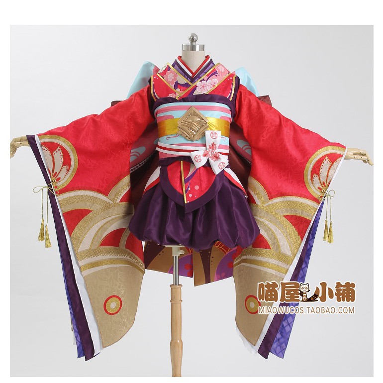 Costume Halloween Kostum Pesta COSTUME COSPLAY MIAOWUCOS ONMYOUJI KAGURA