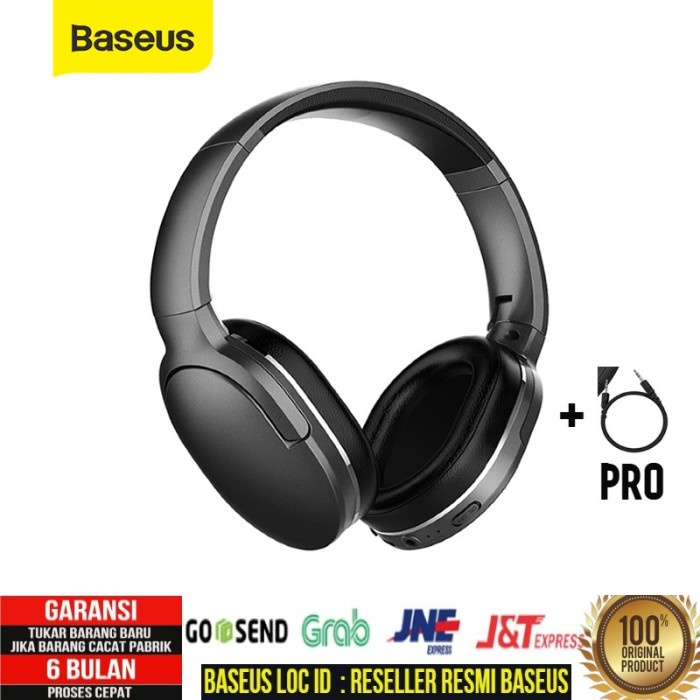 Baseus D02 Pro Foldable Headphone Bluetooth Wireless/Wired V5.0