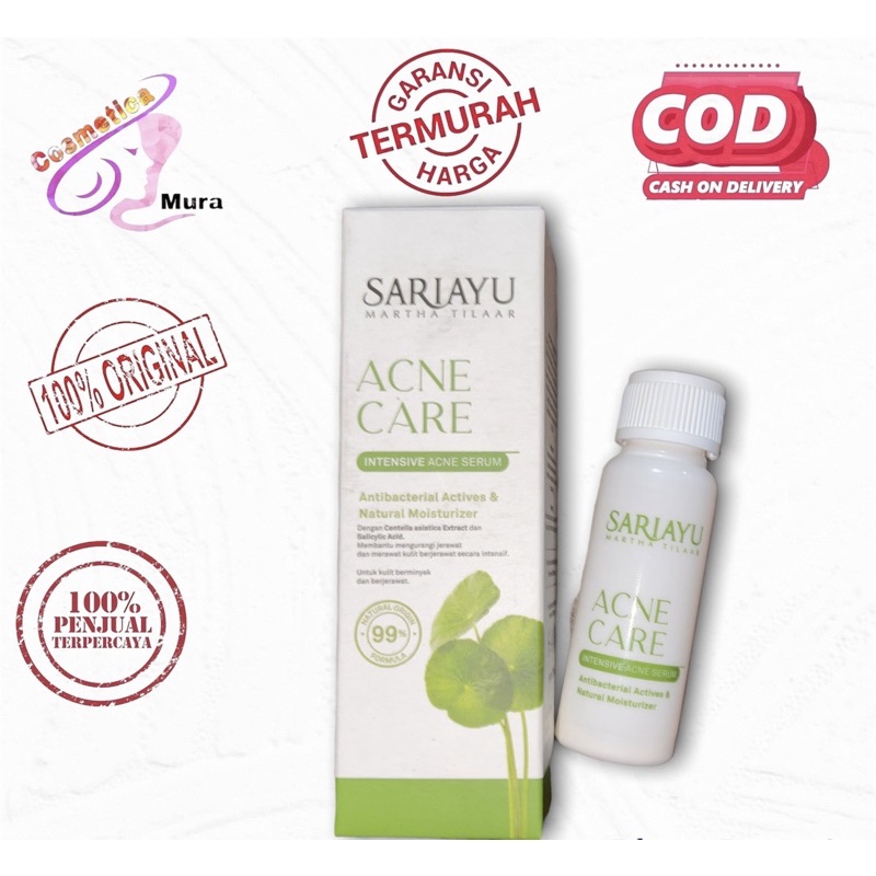 new ! sariayu acne care intensive acne serum - serum acne care sariayu intensive