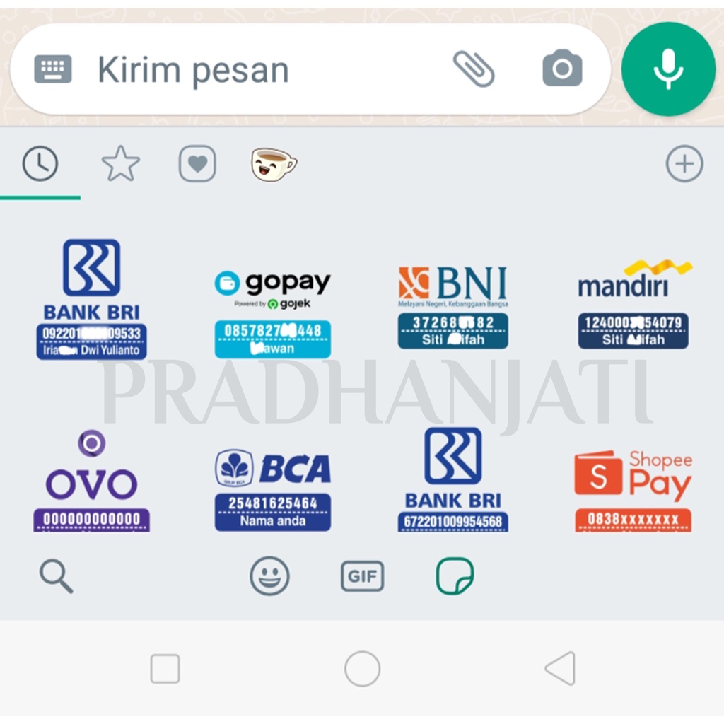 Jual Stiker Wa Sticker Whatsapp Shopee Indonesia