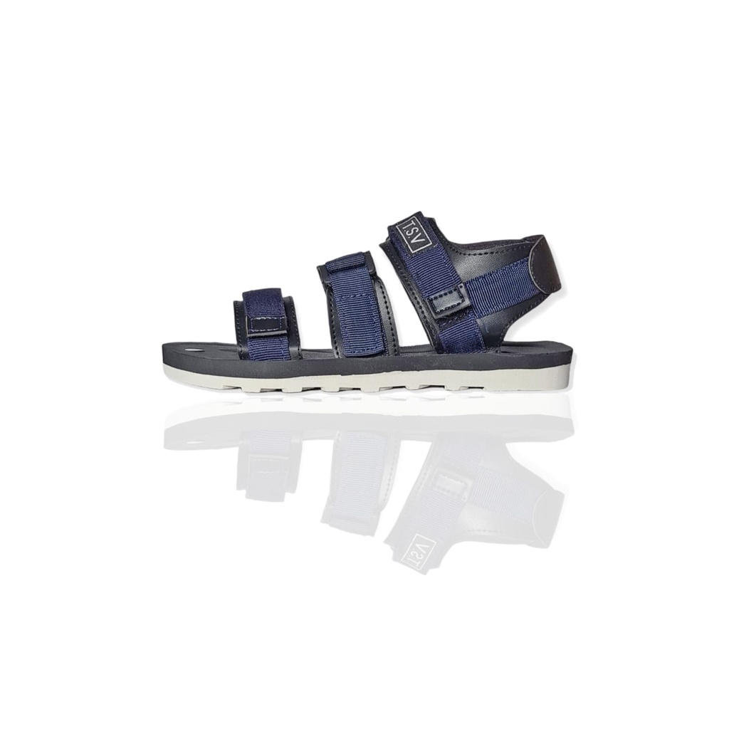 TSV FOOTWEAR - Sandal Traveling - Aeron (blueblack) sandal gunung pria sandal gunung wanita sandal hiking sandal outdoor