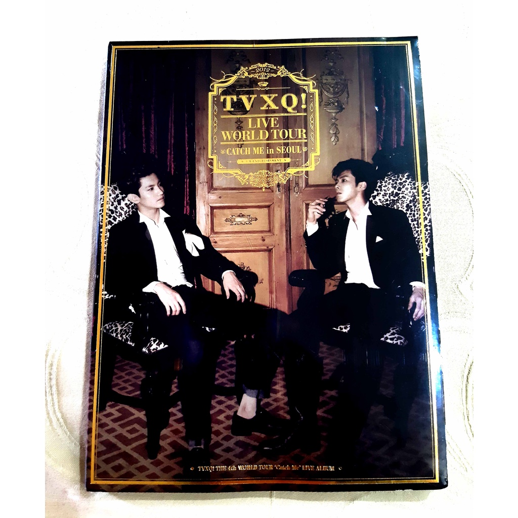 TVXQ CD: Live World Tour Catch Me in Seoul /Dong Bang Shin Ki