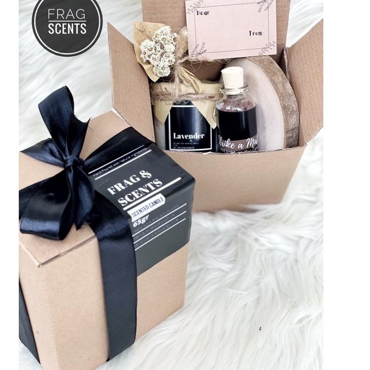 

Terlaris Souvenir Gift Box Scented Candle Hampers Kado Ulang Tahun Kado Wisuda Kado Pernikahan Hampers Lebaran !!