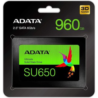 Adata Internal SSD 2.5” - SU650 120GB / 240GB / 480GB / 960GB