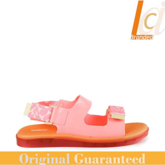 SANDAL WANITA ORIGINAL SANDAL MELISSA BRAVE PAPETE AD - PINK/ORANGE XDC321546S