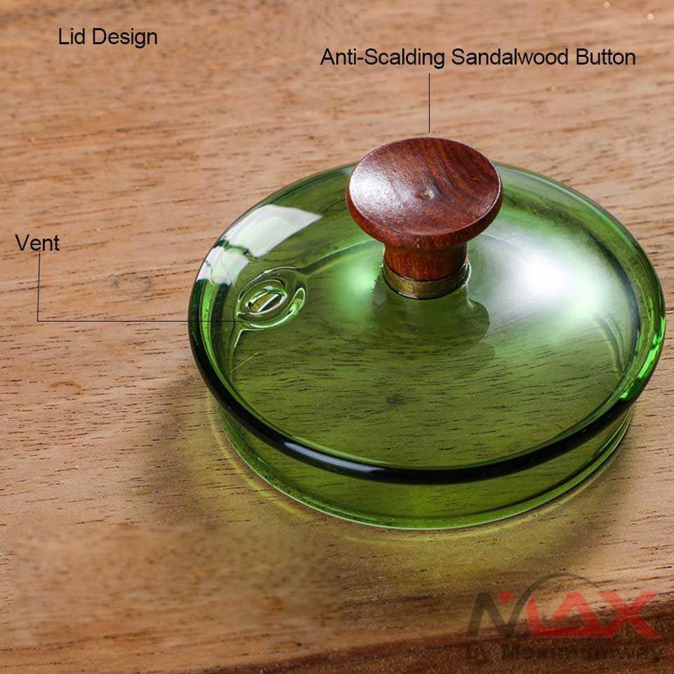 Kendi / Pitcher / Jug / Teko BORREY Teko Pitcher Teh Kopi Jus Borosilicate Glass Leher Angsa TP-855