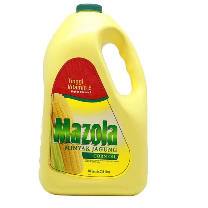 

Dijual MAZOLA CORN OIL 3,5 LT / MINYAK JAGUNG IMPORT Berkualitas