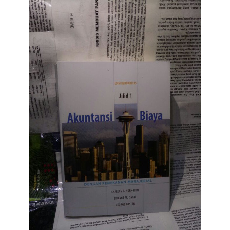 AKUNTANSI BIAYA BY CHARLES T. HORNGREN - JILID 1
