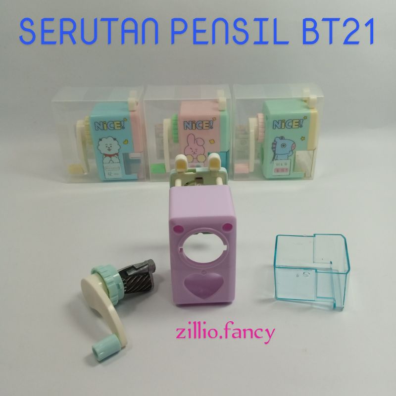 

Serutan Pensil / Rautan Putar / Rautan meja BTs