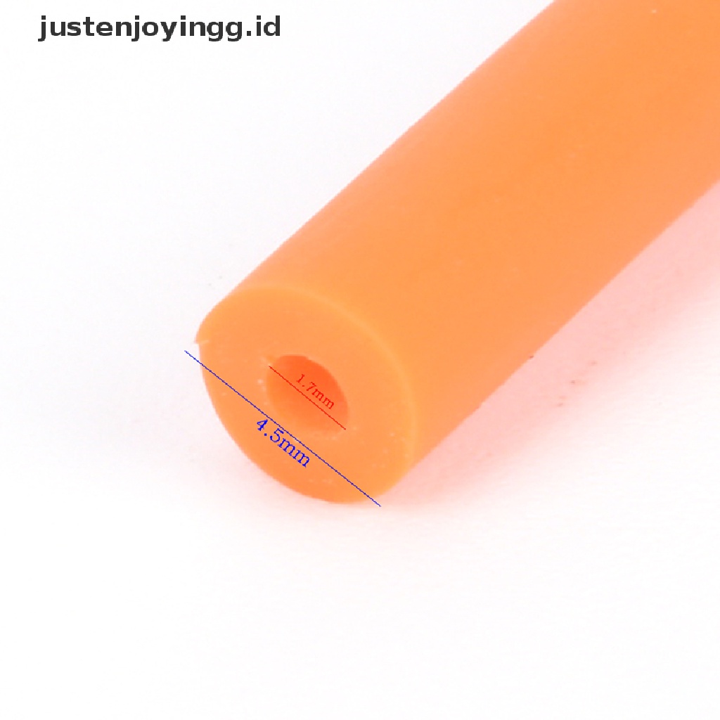 // justenjoyingg.id // 1m 1745 Outdoor Latex Rubber Tube Stretch Elastic For Slingshot Replacement Band ~