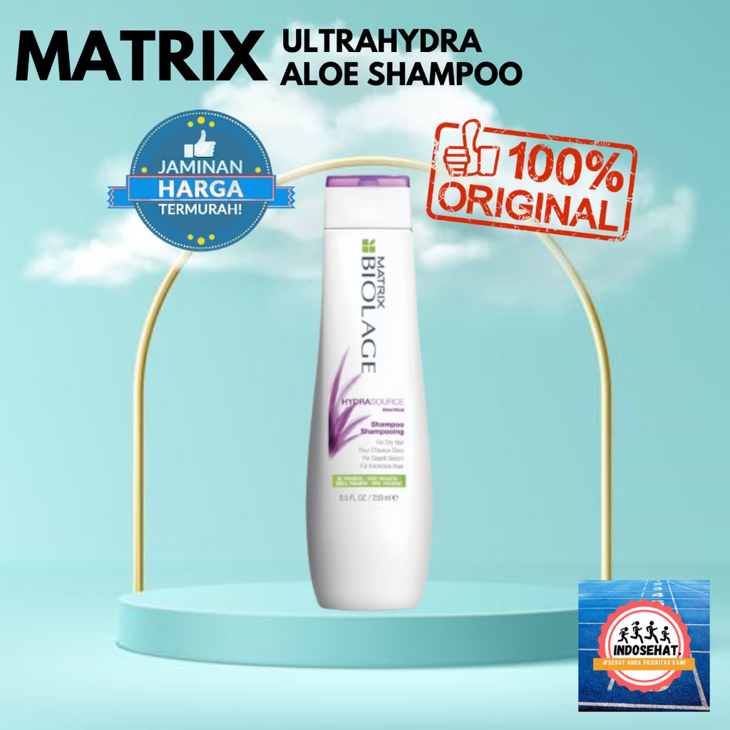 MATRIX Biolage Ultra Hydrasource Shampoo - Shampo Pelembab Perawatan Penghalus Rambut Kering 200 ml