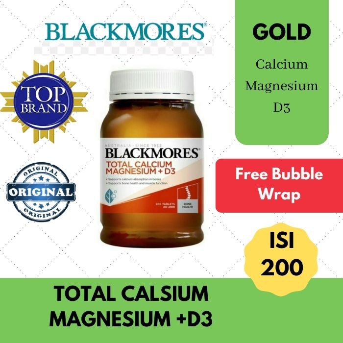 Jual Blackmores Total Calcium Magnesium Dan D3 Vitamin Tulang Ola545  Indonesia|Shopee Indonesia
